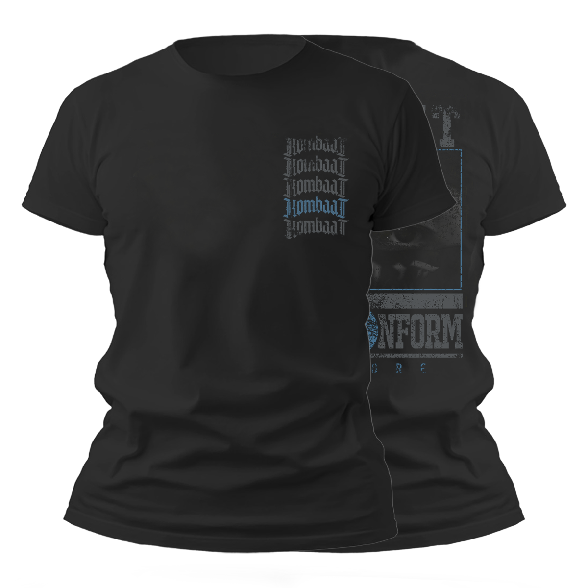 Kombaat - Nonkonform Rapcore T-Shirt schwarz